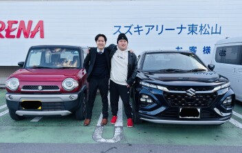 フロンクスご納車おめでとうございます！
